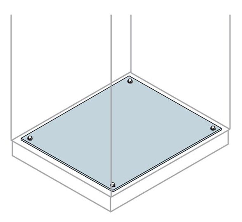 Панель нижняя фиксированная 800x800мм | EF8082 | ABB — ABB
