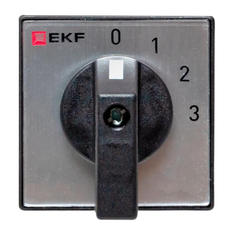 Переключатель кулачковый ПК-1-103 10А 3P «0-1-2-3» IP65 | pk-1-103-10-65 | EKF — миниатюра 2