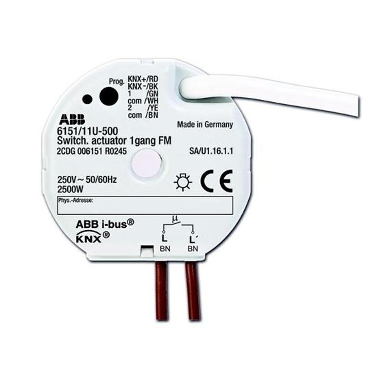 6151/11 U-500 Релейный активатор 1-канальный 16А, FM | 6151-0-0245 | 2CKA006151A0245 | ABB — ABB