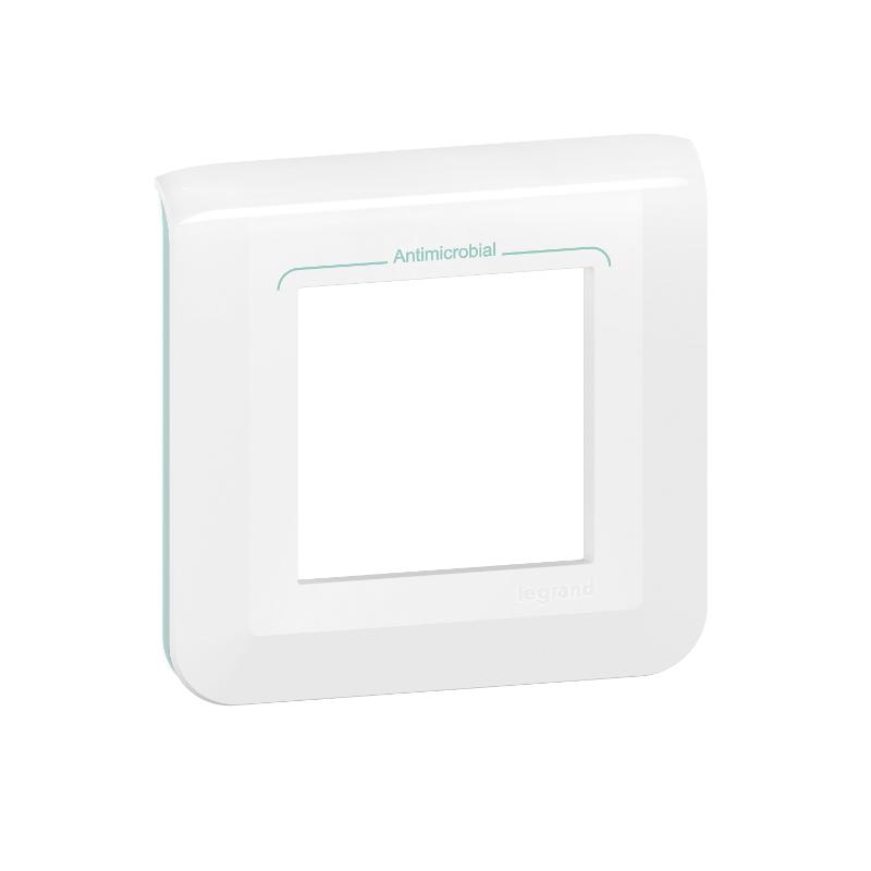 Рамка - Mosaic - 2 модуля - антимикробная | 078722L | Legrand — Legrand