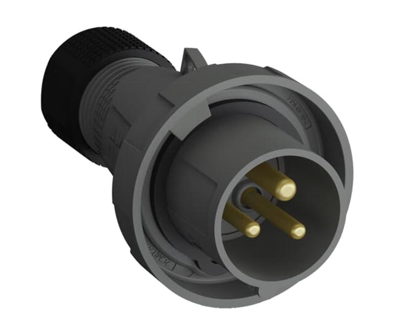 Вилка кабельная Easy&Safe 232EP12W, 32А, 2P+E, IP67, 12ч|2CMA101097R1000| ABB — ABB