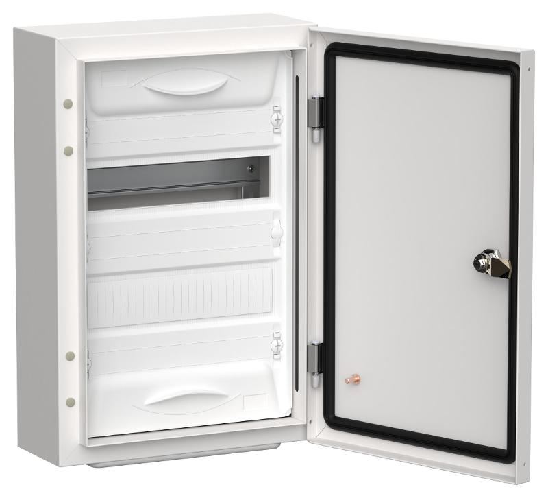 TITAN 5 Корпус металлический ЩРн-24 (1х24) 460х310х140 IP54 белый | TI5-50-N-024-54 |  IEK — IEK (ИЭК)