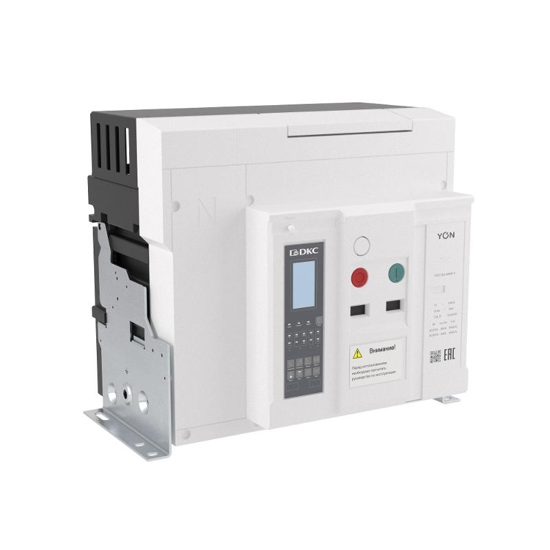 Воздушный автоматич. выкл. YON pro ANX12H 4P 1250 А 85 кА, тип. N, расц. ETH, стацион., гор./верт. подкл., упр. 220 В AC | ANX12HN4FH722200K | DKC — DKC (ДКС)