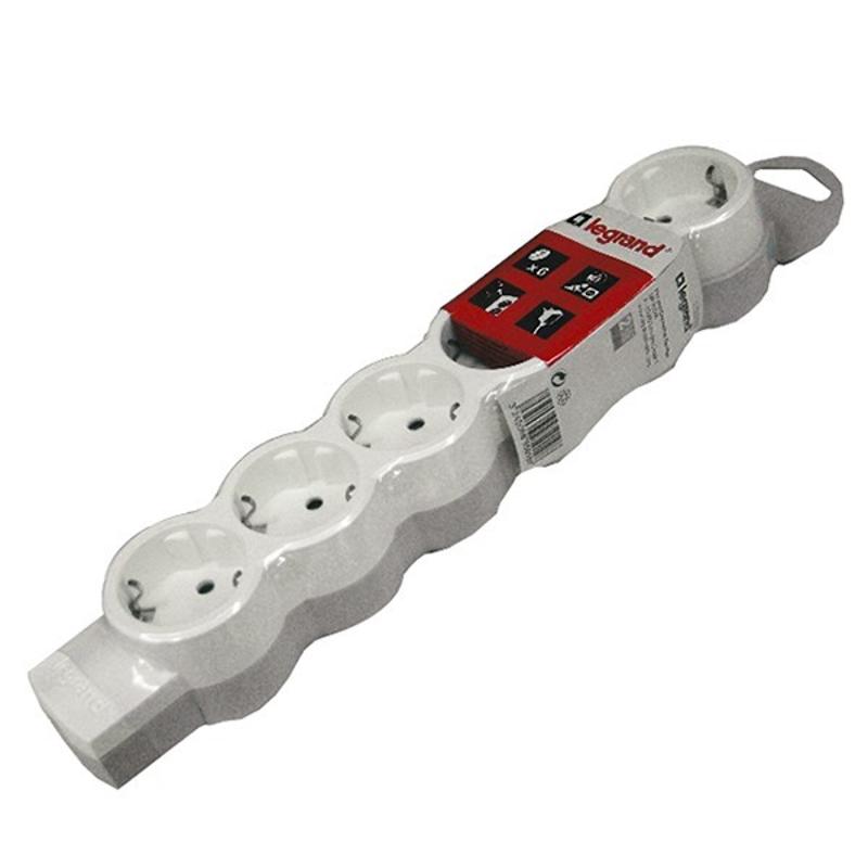STANDARD Колодка для удлинителя К06 6 мест бел. — миниатюра 2