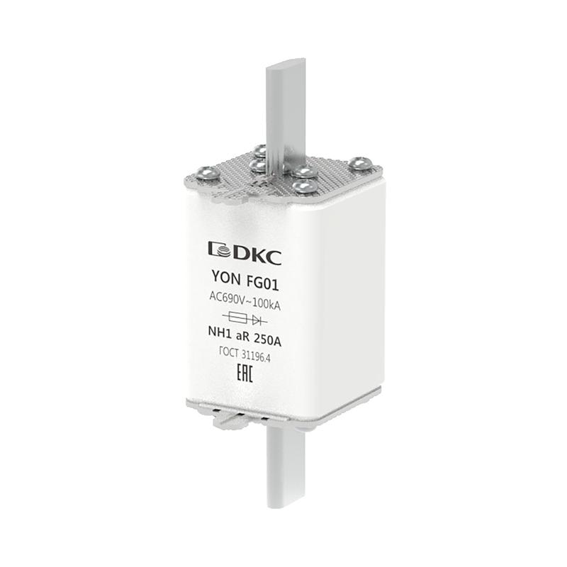 Предохранитель YON ножевого типа FG1 250А 690V характеристика aR | 1FG01-0250-690V-AR | DKC — DKC (ДКС)