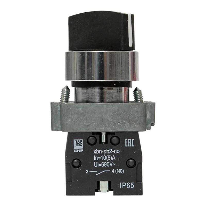 Переключатель BD21 2P короткая ручка NO IP65 PROxima | xb2-bd21-65 | EKF — миниатюра 4