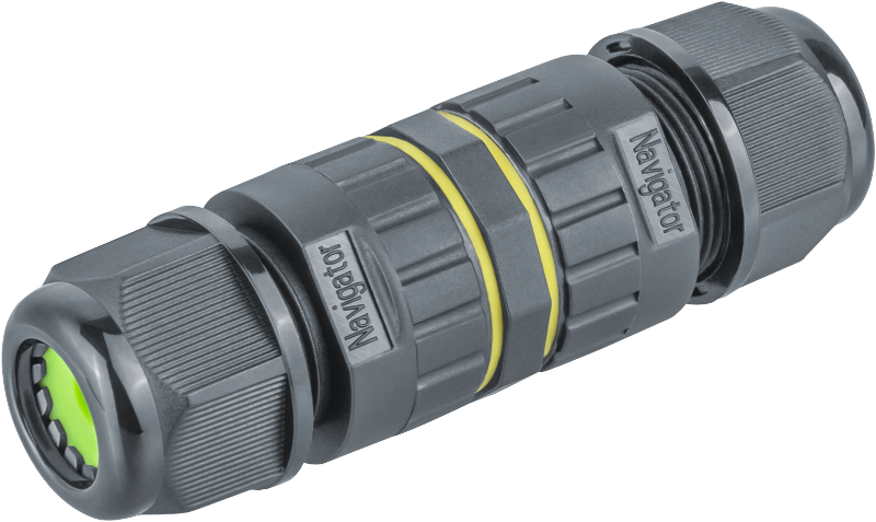 Коннектор 82 837 NTB-I02-3P-IP68 I-образный 3PIN | 82837 | Navigator — Navigator