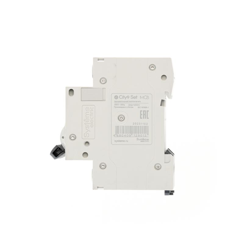 Выключатель автоматический трёхполюсный 40A C 6kA City9 | C9F36340 |Systeme Electric — миниатюра 3