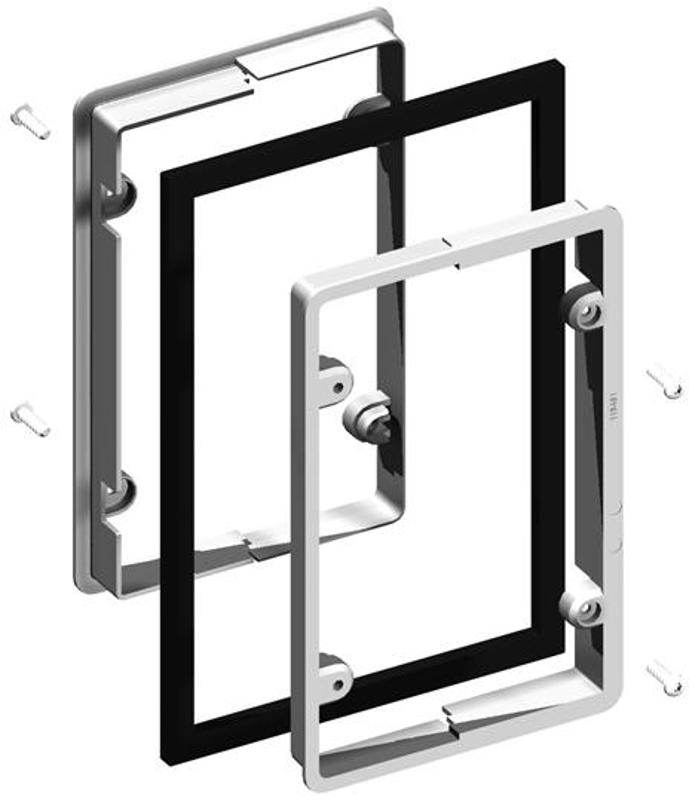 TZ609 рамка защитная IP55 для сквозной системы шин в TwinLine | 2CPX010504R9999 | ABB — ABB