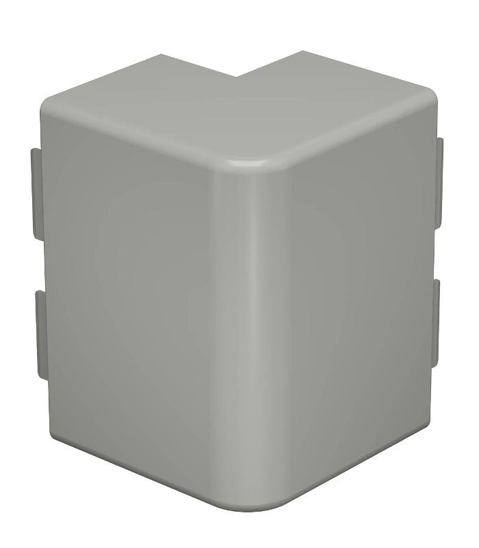 Крышка внешнего угла кабельного канала WDK 60x130 мм (ПВХ,серый) (WDK HA60130GR) | 6022162 | OBO Bettermann — OBO Bettermann