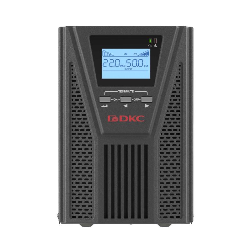 Онлайн ИБП, Small Tower, 1000VA/900W, 2xSchuko, USB, 3x7Ач | SMALLT1A10S | DKC — миниатюра 3