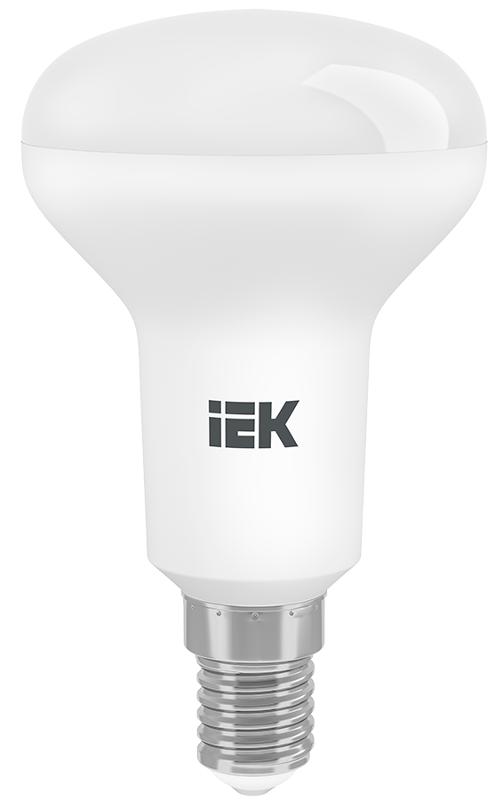 Лампа светодиодная LED 5Вт Е14 220В 4000К R50 рефлектор | LLE-R50-5-230-40-E14 | IEK — миниатюра 2
