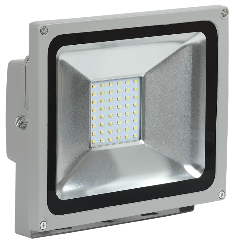 Прожектор светодиодный СДО 05-30 серый SMD IP65 | LPDO501-30-K03 | IEK — IEK (ИЭК)