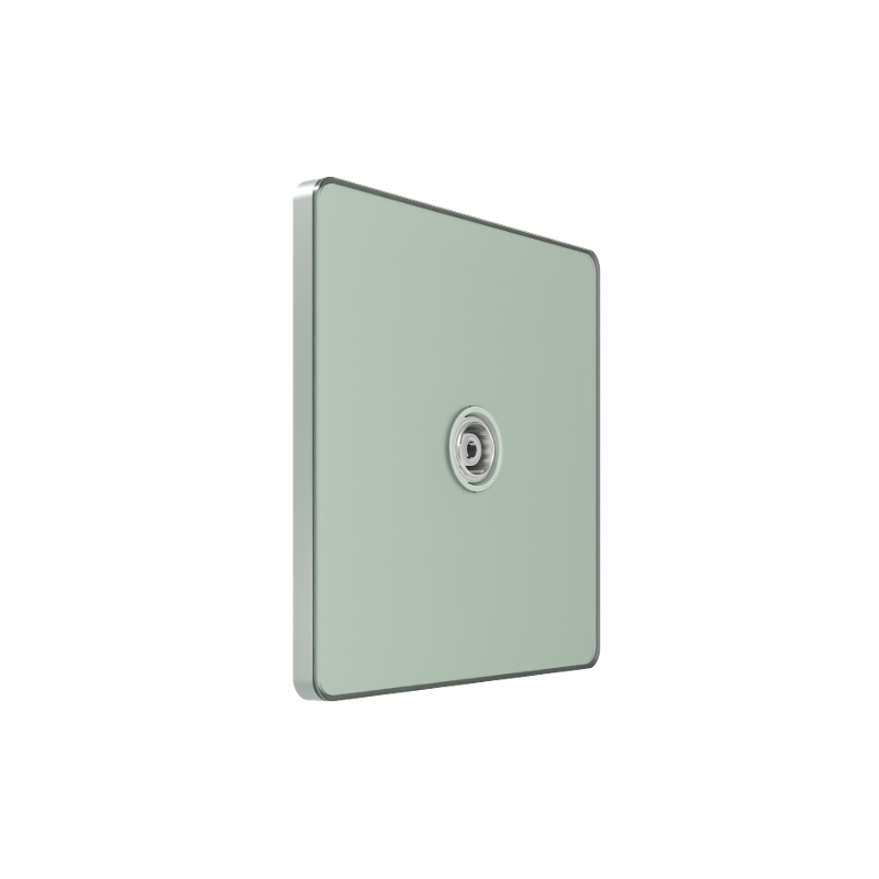 Systeme Infinity, Розетка телевизионная С/У TV/FM 5-1000MГц, Таежное утро — Systeme Electric