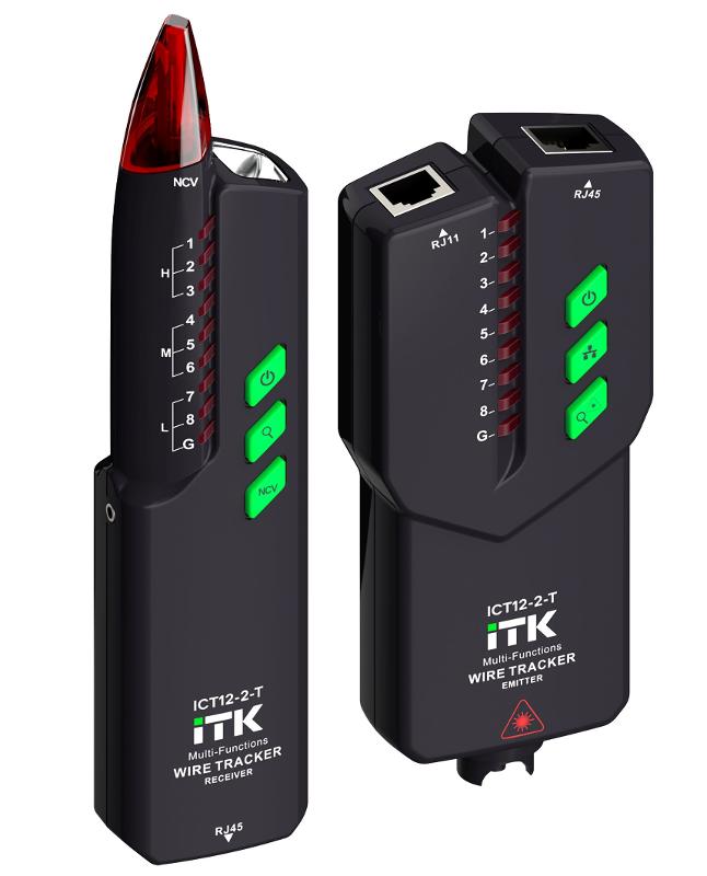 ITK Тестер для LAN-кабеля многофункц. (RJ45 RJ11 VFL)| ICT12-2-T| ITK — фото 1 | Sento