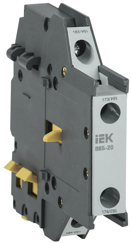 Контакт боковой дополнительный 2з IEK|KPK21-20|IEK — миниатюра 2