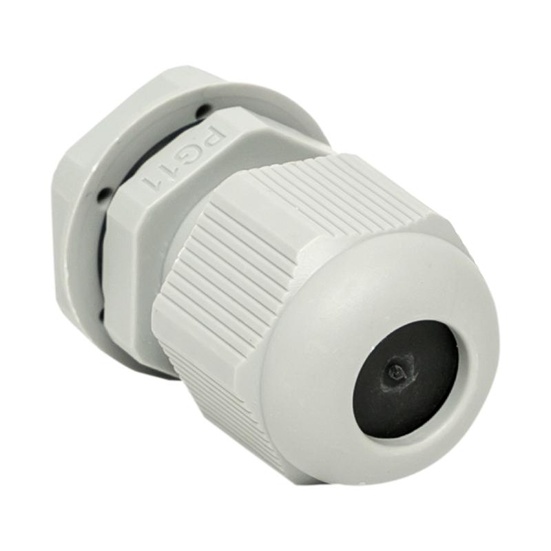 Сальник PG11 IP54 (20 шт) d отв. 18 мм / d провод. 5-10 мм | plc-pg-11-r |  EKF  — миниатюра 2