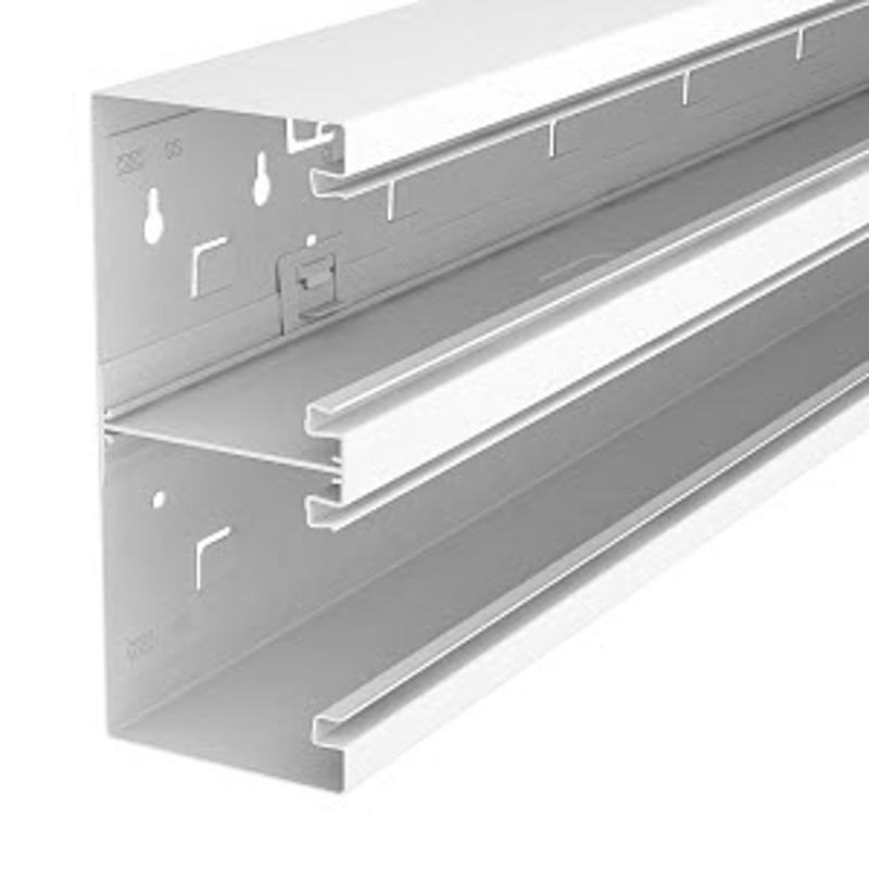 Кабельный канал Rapid 80 90x210x2000 мм (сталь,светло-серый) (GS-D90210LGR) | 6278502 | OBO Bettermann — миниатюра 2