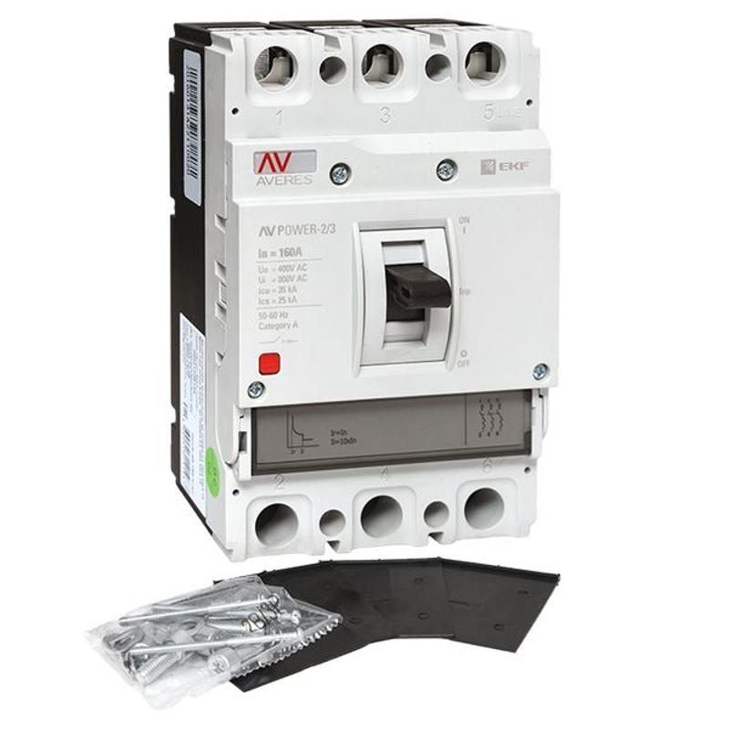 Выключатель автоматический AV POWER-2/3 160А 35kA TR | mccb-23-160-TR-av | EKF — миниатюра 10