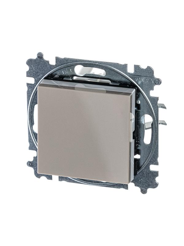 ABB Levit Кофе макиато / белый Переключатель 1-кл. | 3559H-A06445 18W | 2CHH590645A6018 | ABB — ABB