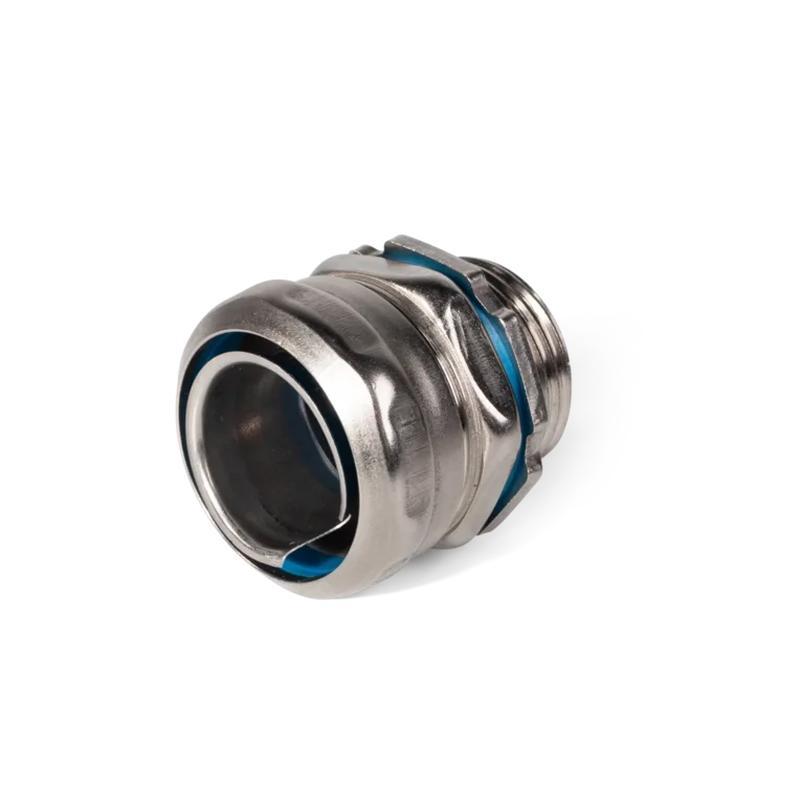 Муфта вводная для металлорукава из нержавеющей стали ВМ (INOX)-20 | 83755 | Fortisflex — Fortisflex