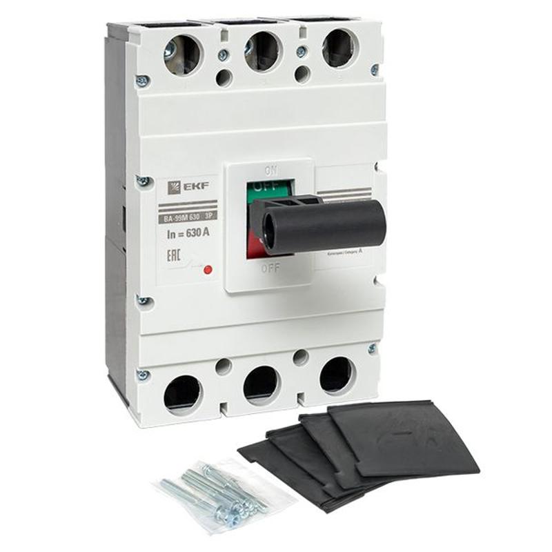 Выключатель автоматический ВА-99М 630/630А 3P 50кА EKF Basic | mccb99-630-630m | EKF — миниатюра 19