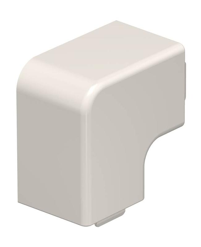 Крышка плоского угла кабельного канала WDK 30x30 мм (ПВХ,кремовый) (WDK HF30030CW) | 6161278 | OBO Bettermann — OBO Bettermann