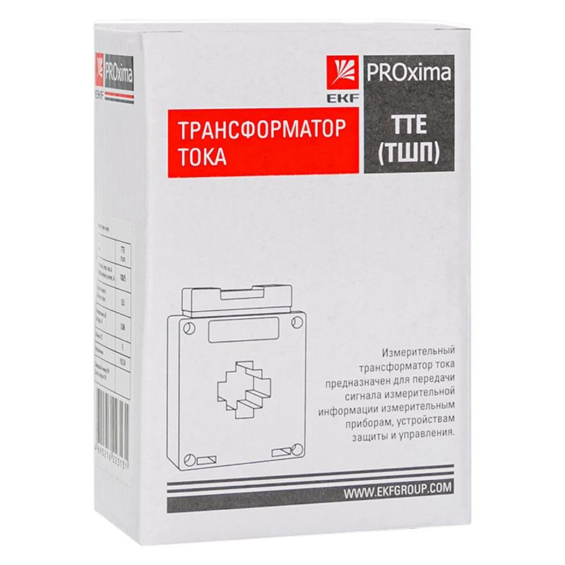 Трансформатор тока ТТЕ-40-600/5А класс точности 0,5 EKF PROxima | tte-40-600 | EKF — миниатюра 5