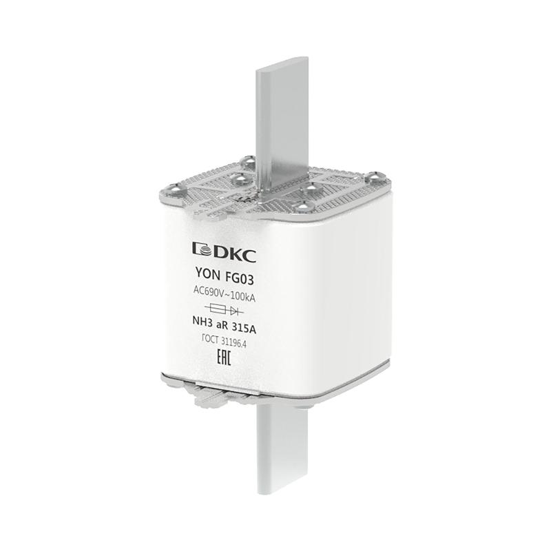 Предохранитель YON ножевого типа FG3 315А 690V характеристика aR | 1FG03-0315-690V-AR | DKC — DKC (ДКС)