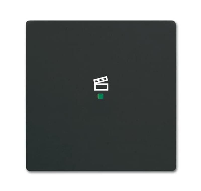 Клавиша одинарная free@home, сцена, future, цвет чёрный бархат SRS-1-885 | 2CKA006220A0621 | ABB — ABB