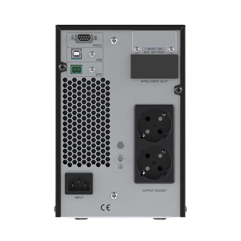 Онлайн ИБП, Small Tower, 1000VA/900W, 2xSchuko, USB, 3x7Ач | SMALLT1A10S | DKC — миниатюра 4