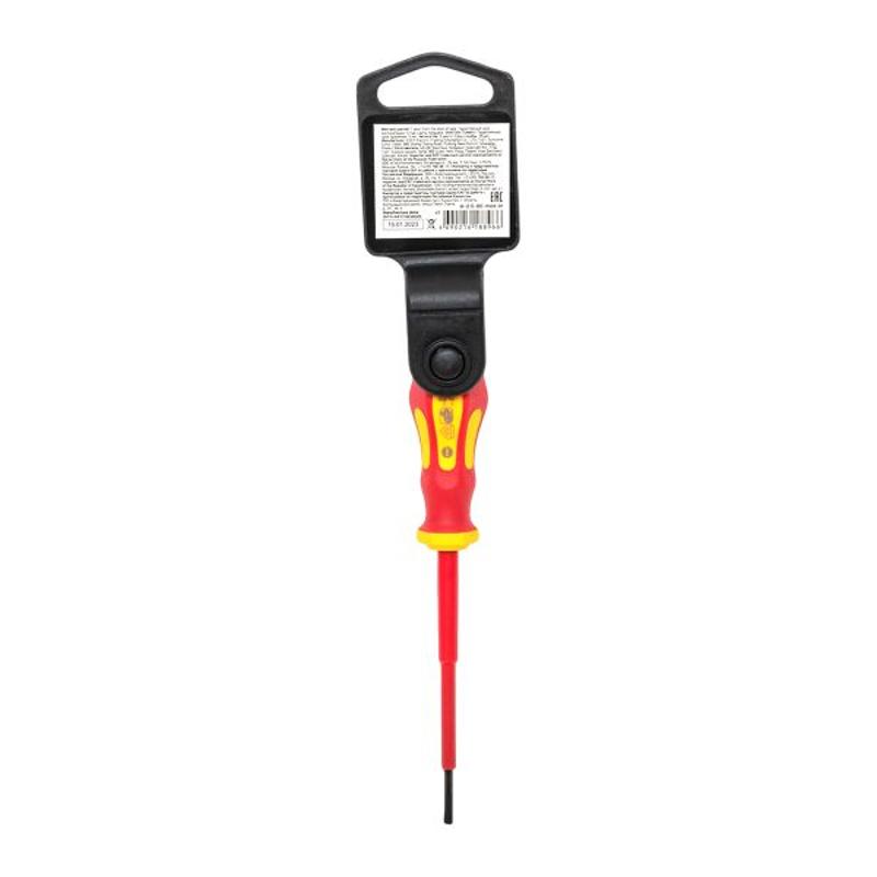 Отвертка Master SL2.5x80 мм 1000В EKF Basic|sl-2.5-80-mas-in|EKF — миниатюра 21