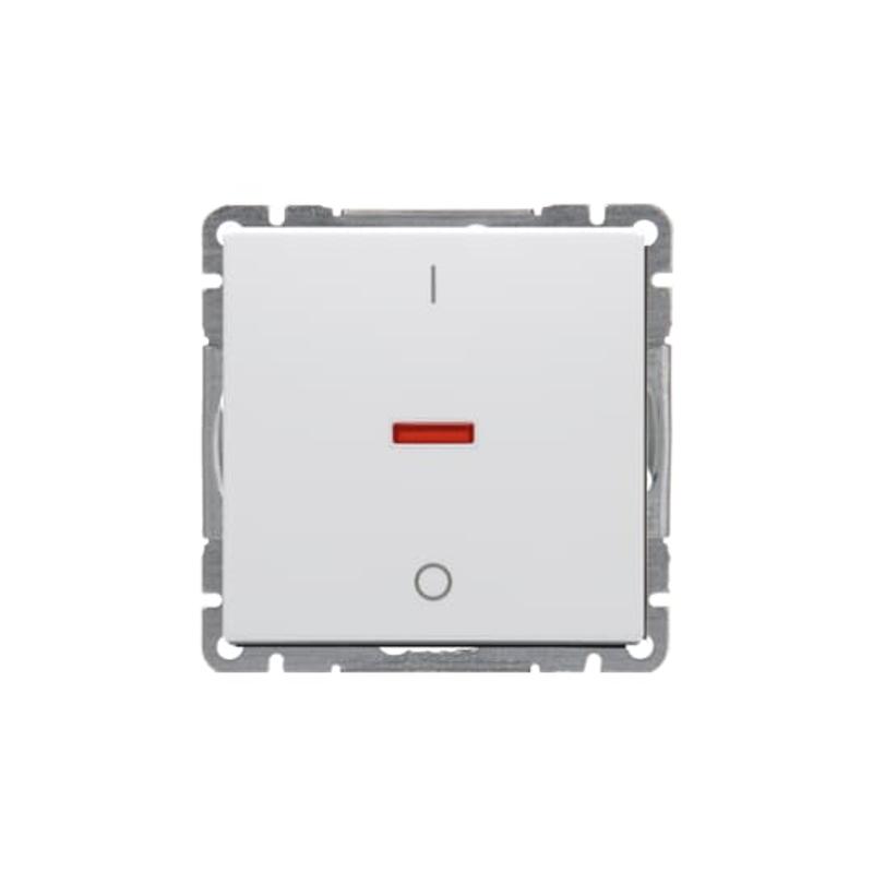Выключатель 2-полюсный Impressivo, белый | 1062UC-84 | 2TKA00000407 | ABB — ABB