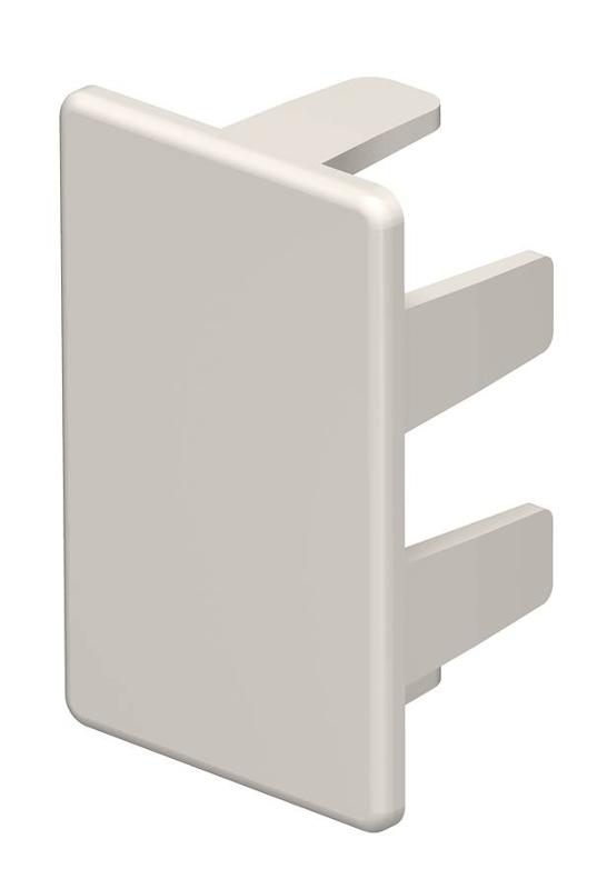 Торцевая заглушка кабельного канала WDK 25x40 мм (ПВХ,кремовый) (WDK HE25040CW) | 6162541 | OBO Bettermann — OBO Bettermann