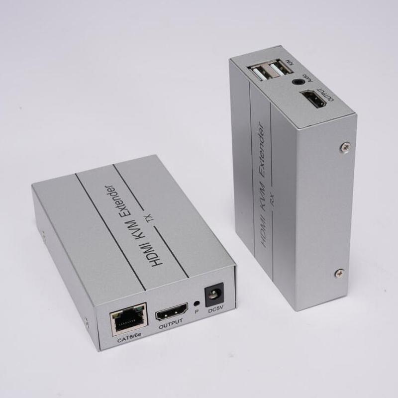 HDMI удлинитель по витой паре RJ-45(8P-8C) кат. 5е/6 120 м | 17-6971 | REXANT — REXANT