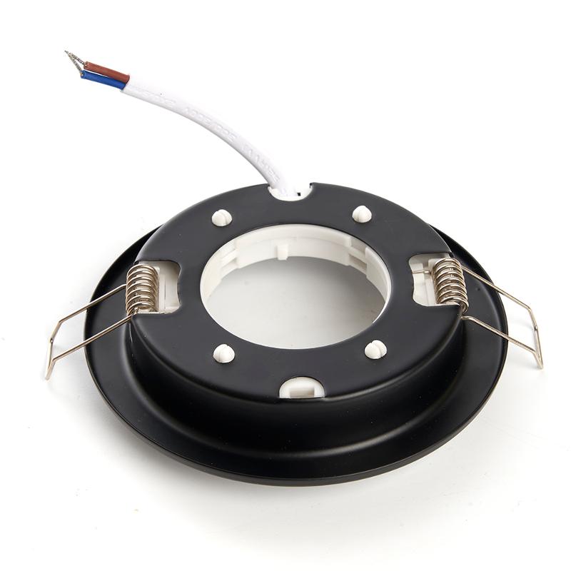 Светильник потолочный встраиваемый, 20W 230V GX53, черный матовый без лампы, DL53 | 41702 | FERON — миниатюра 3