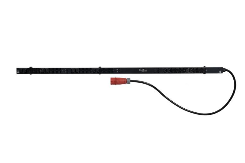 БРП Uniprom, базовый, 0U, 400В, 3Ф, 32A, 36xC13 12xC19, 3м кабель, IEC309 | UP7586 | SE — Systeme Electric