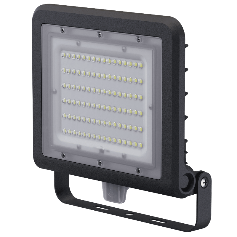 Прожектор светодиодный  NFL-03-100-4K-BL-LED (с датчиком) | 80681 |  Navigator — Navigator