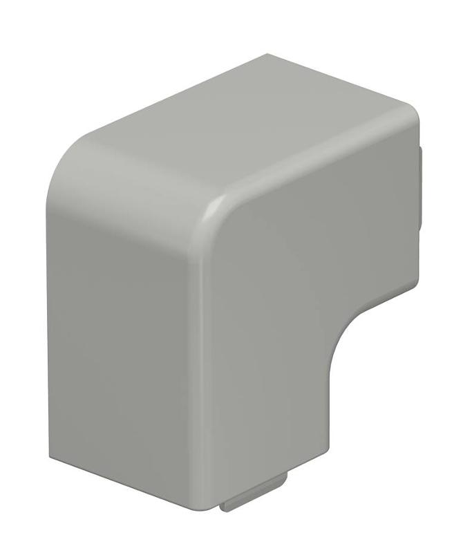 Крышка плоского угла кабельного канала WDK 30x30 мм (ПВХ,серый) (WDK HF30030GR) | 6158641 | OBO Bettermann — OBO Bettermann