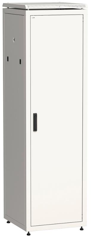 Шкаф сетевой 19" LINEA N 47U 600х800 мм металлическая передняя дверь серый | LN35-47U68-M | ITK — фото 1 | Sento