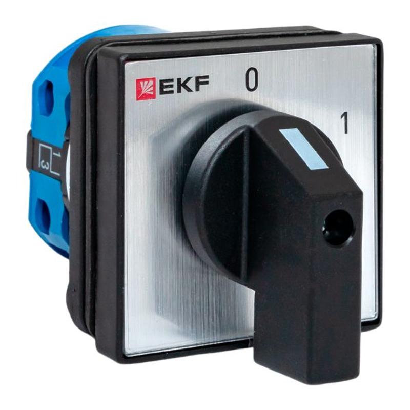 Переключатель кулачковый ПК-1-12 10А 2P «0-1» IP65 | pk-1-12-10-65 | EKF — миниатюра 1
