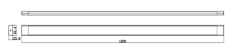 Светильник светодиодный линейный SPO-531-0-65K-036 36Вт 6500К IP20 1200мм опал | Б0045367 | ЭРА — миниатюра 2