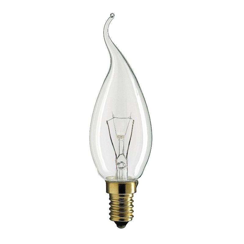 Лампа светодиодная Deco 40W E14 230V BXS35 CL 1CT/4X5 | 921476844213 | Philips — миниатюра 1