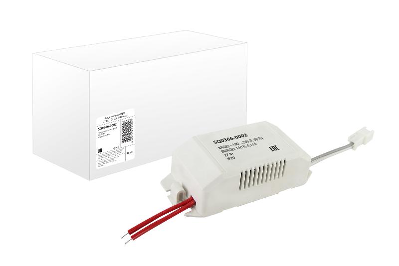 Блок питания ИБП 27Вт 150 мА IP20 нар. | SQ0366-0002 | TDM — TDM ELECTRIC