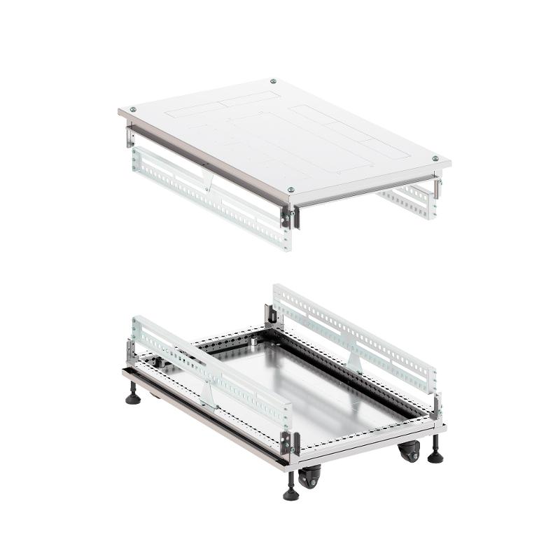 Крыша основание преперфорированные IT-CQE 600x1000, RAL7035 | RGIT610F | DKC — миниатюра 2