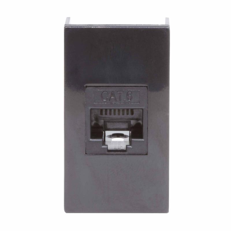 Розетка RJ-45 кат.6,Viva,1 мод.,черн | 45258 | DKC — DKC (ДКС)