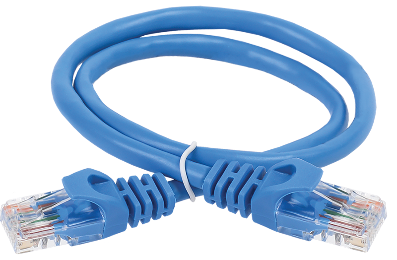 Коммутационный шнур кат. 6 FTP PVC 3м синий | PC03-C6F-3M | ITK — миниатюра 2