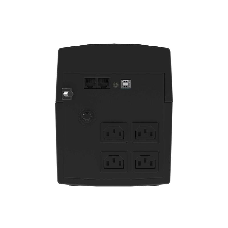 ИБП Info LCD, 1500 ВА, IEC C13 (4), USB + RJ45 | INFOLCD1500I | DKC — миниатюра 4