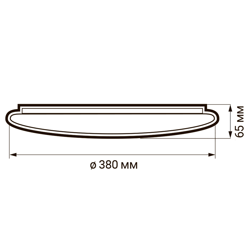 Светильник светодиодный декоративный бытовой PPB ASTRA-2 36w 4000K IP20 D380*65 | .5027046 | Jazzway — миниатюра 6