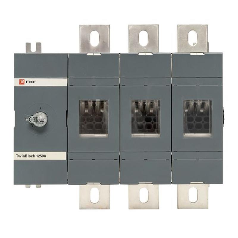 Рубильник 1250A 3P без рукоятки управления TwinBlock | tb-s-1250-3p | EKF — миниатюра 8